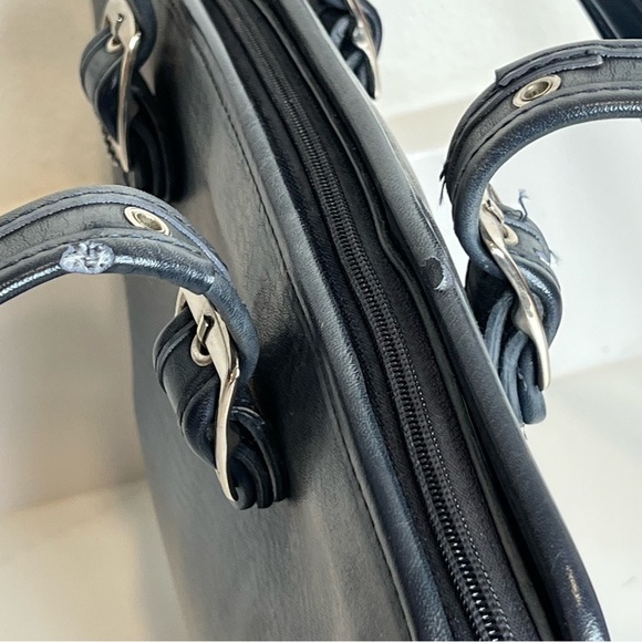 Coach Black Leather Satchel - Picture 6 of 15